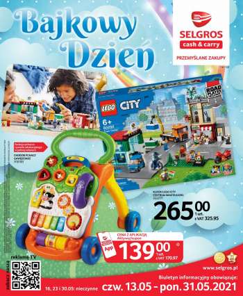 Gazetka Selgros - 13.5.2021 - 31.5.2021.