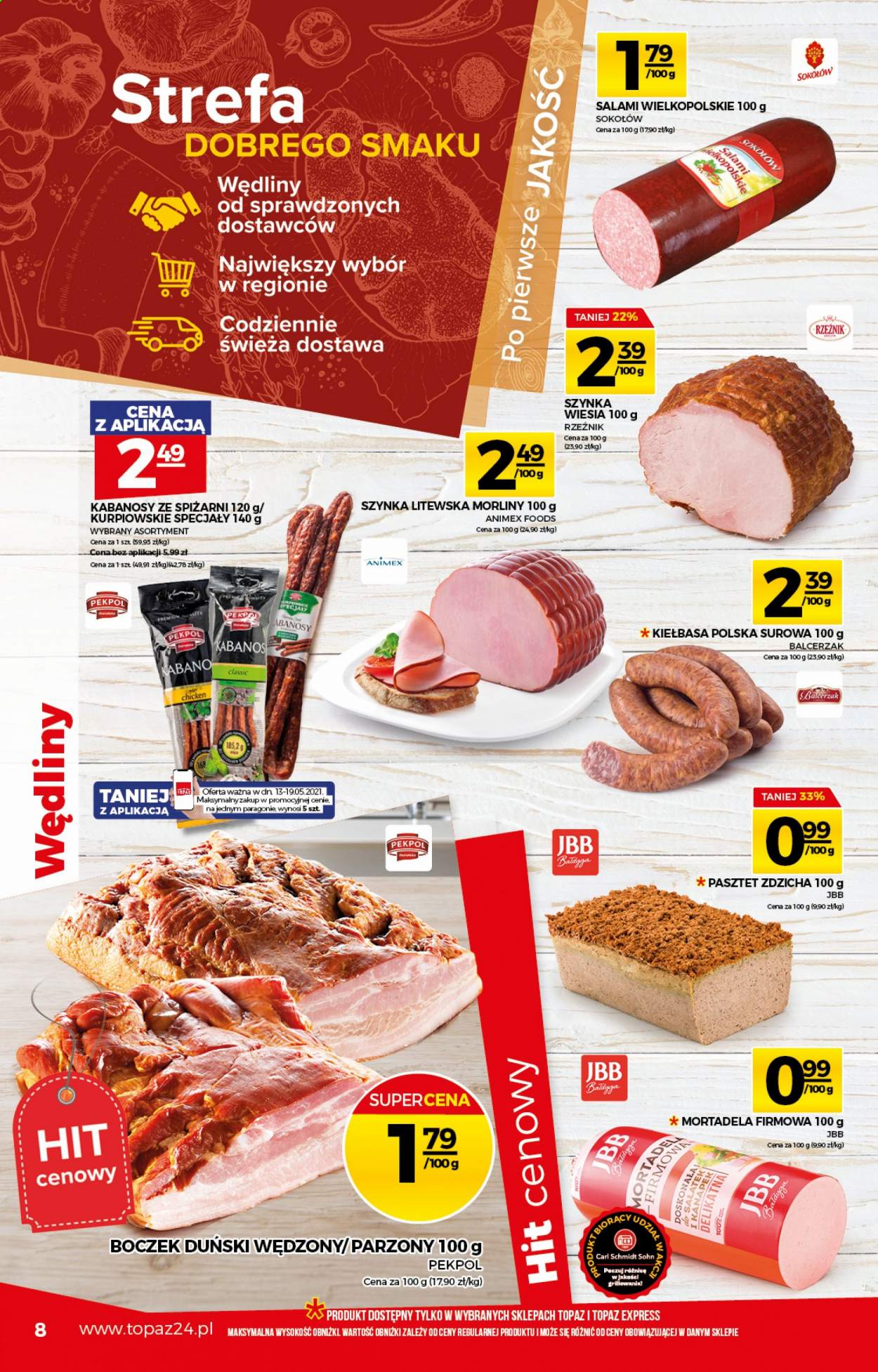 Gazetka Topaz - 13.05.2021 - 19.05.2021. Strona 8