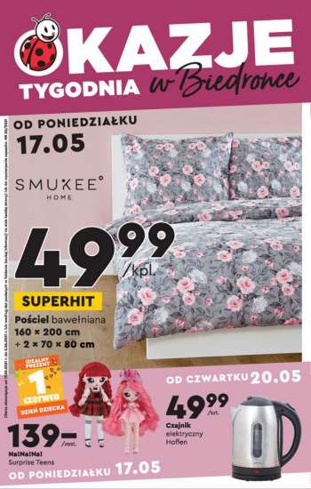 Gazetka Biedronka - 17.5.2021 - 2.6.2021.
