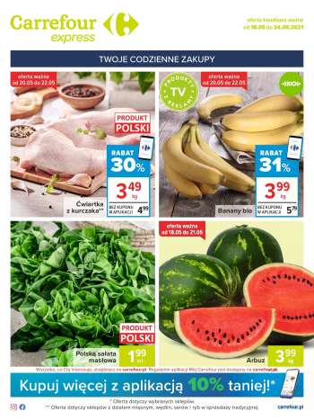 Gazetka Carrefour Express - 18.5.2021 - 24.5.2021.