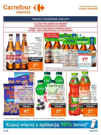 Gazetka Carrefour Express - 18.5.2021 - 24.5.2021.