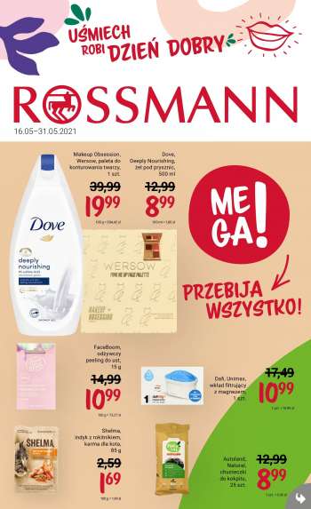 Gazetka Rossmann - 16.5.2021 - 31.5.2021.