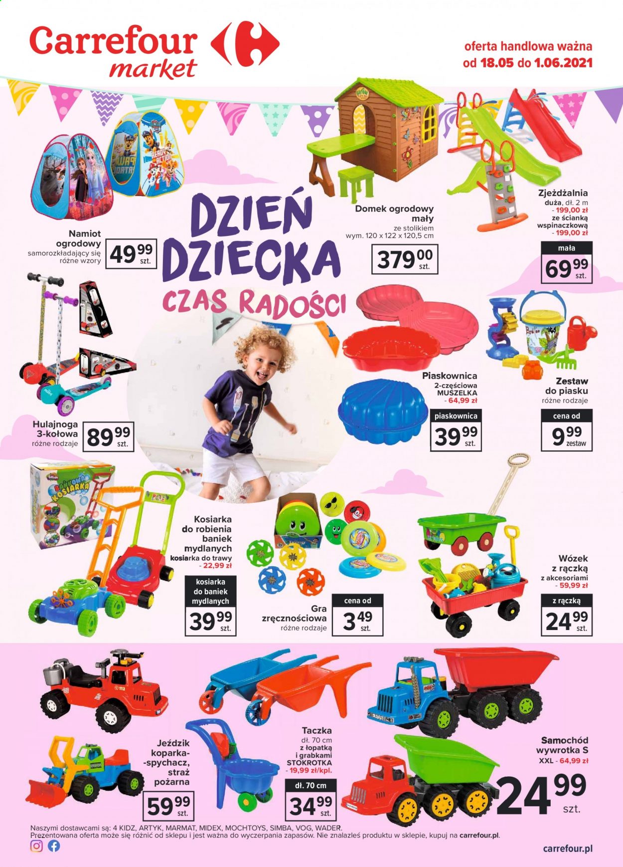 Gazetka Carrefour Market - 18.05.2021 - 1.06.2021. Strona 1