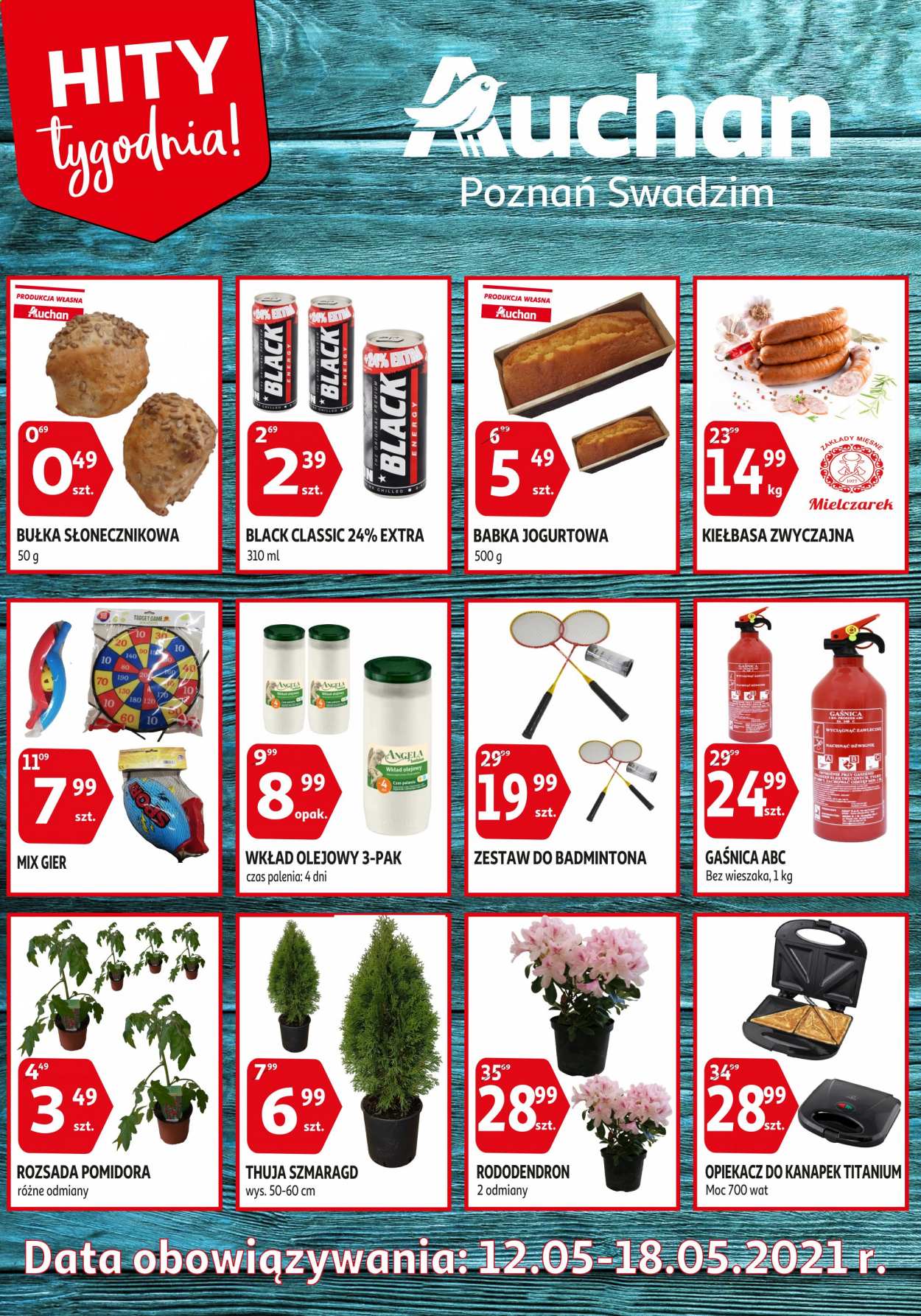 Gazetka Auchan - 12.05.2021 - 18.05.2021. Strona 1