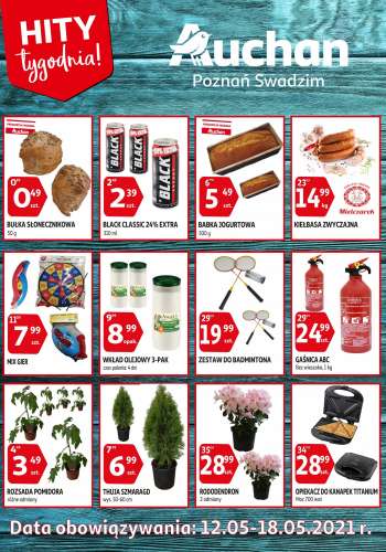 Gazetka Auchan - 12.5.2021 - 18.5.2021.