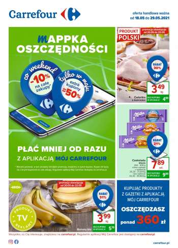 Gazetka Carrefour - 18.5.2021 - 29.5.2021.
