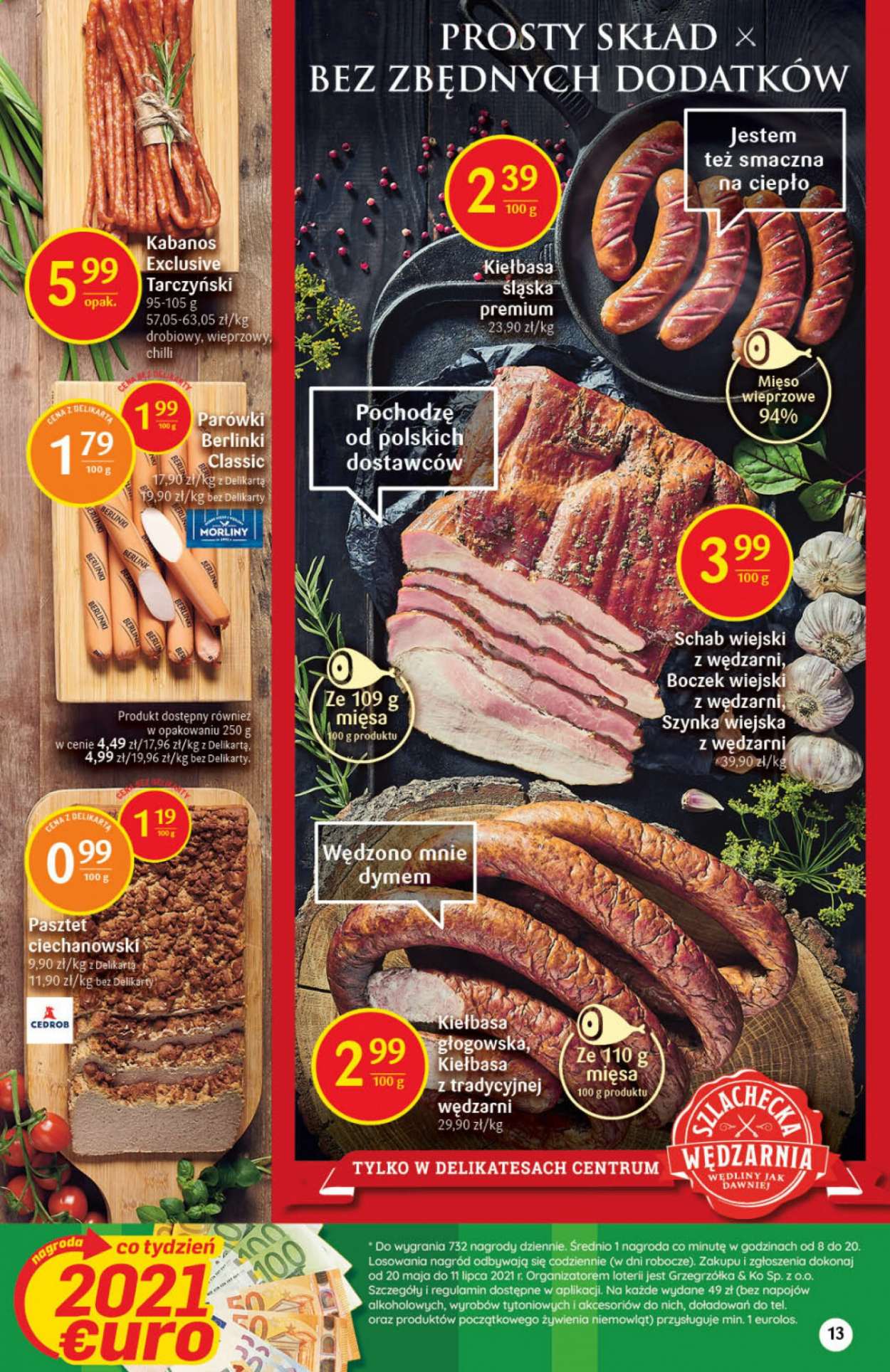 Gazetka Delikatesy Centrum - 20.05.2021 - 26.05.2021. Strona 13