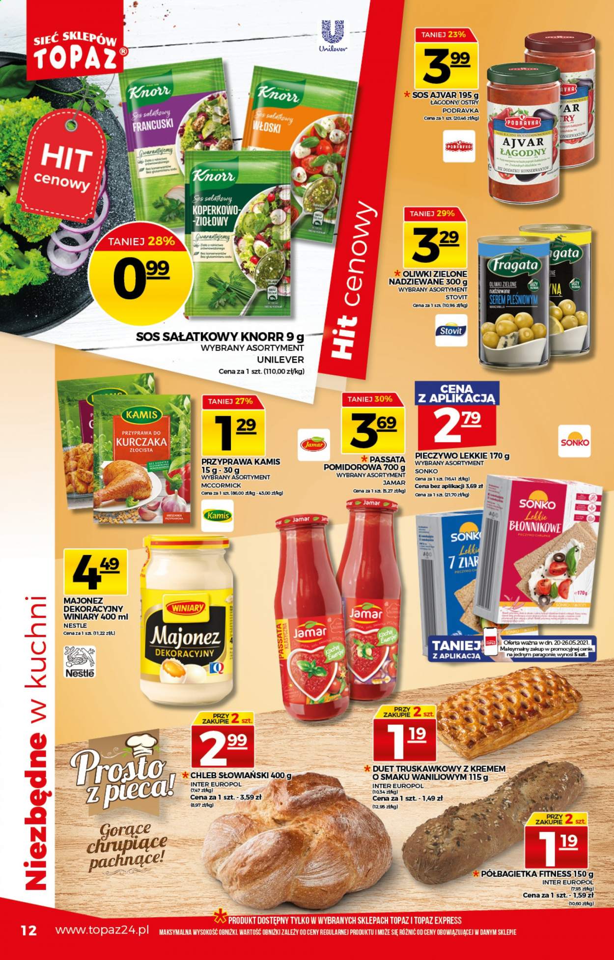 Gazetka Topaz - 20.05.2021 - 26.05.2021. Strona 12