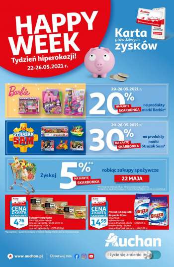 Gazetka Auchan - 22.5.2021 - 26.5.2021.