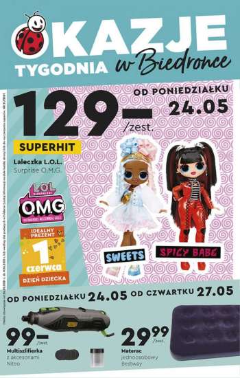 Gazetka Biedronka - 24.5.2021 - 9.6.2021.