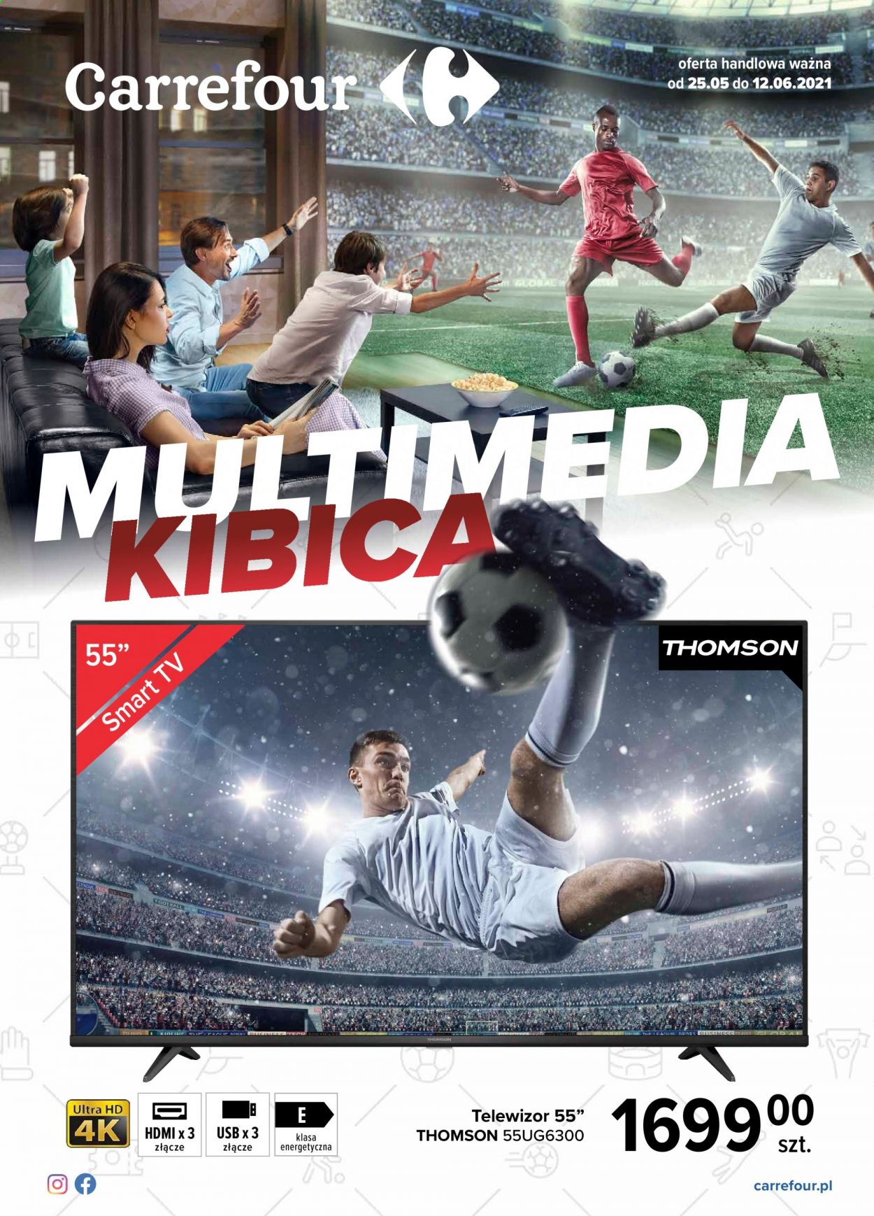 Gazetka Carrefour - 25.05.2021 - 12.06.2021. Strona 1