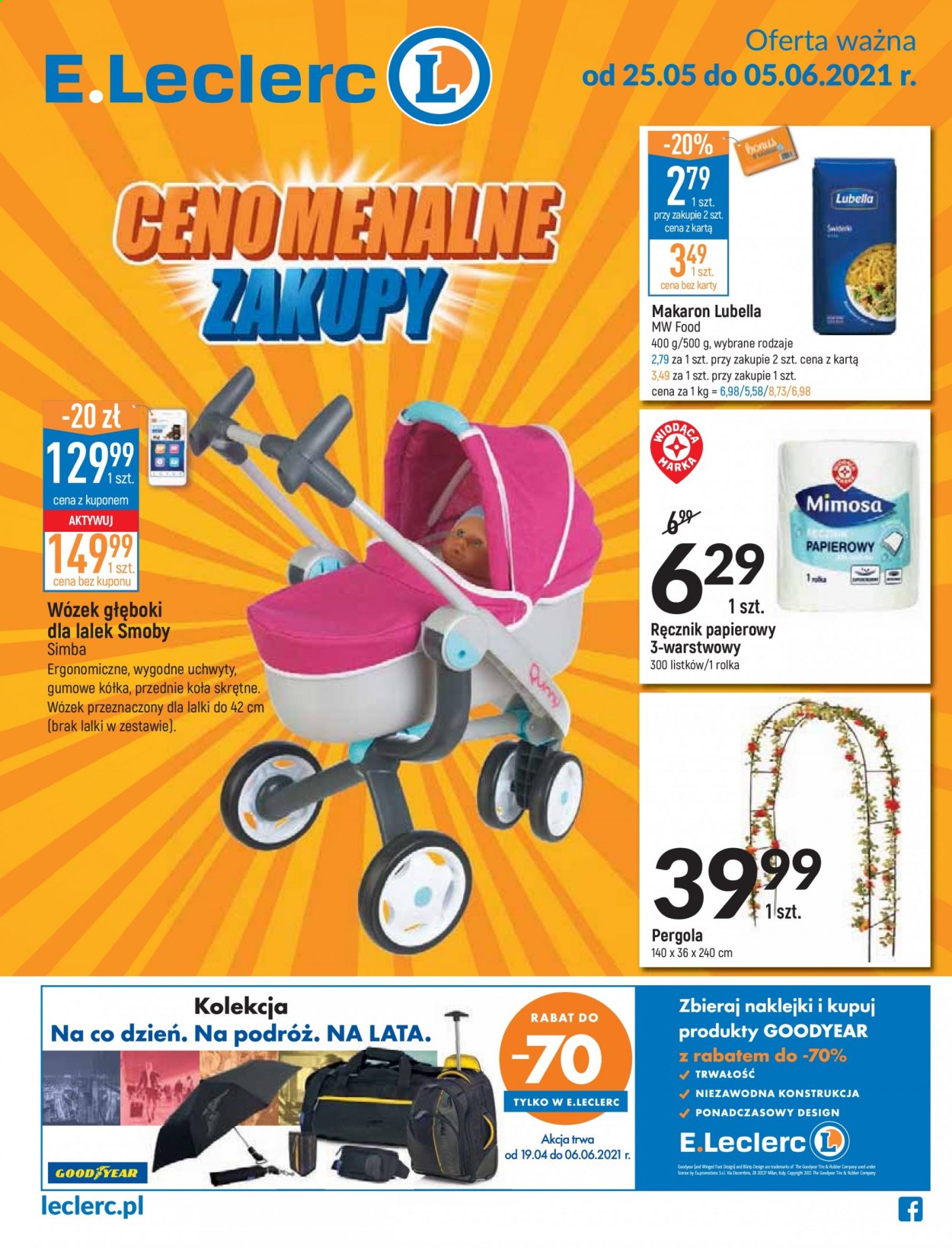 Gazetka E.Leclerc - 25.05.2021 - 5.06.2021. Strona 1