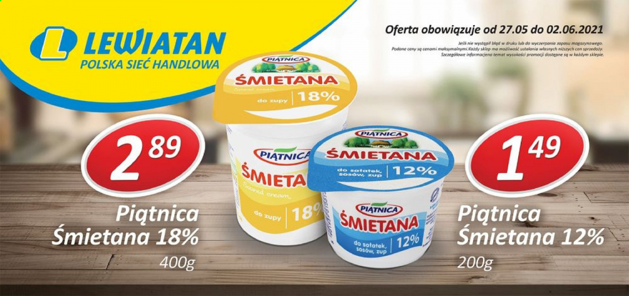 Gazetka Lewiatan - 27.05.2021 - 2.06.2021. Strona 4