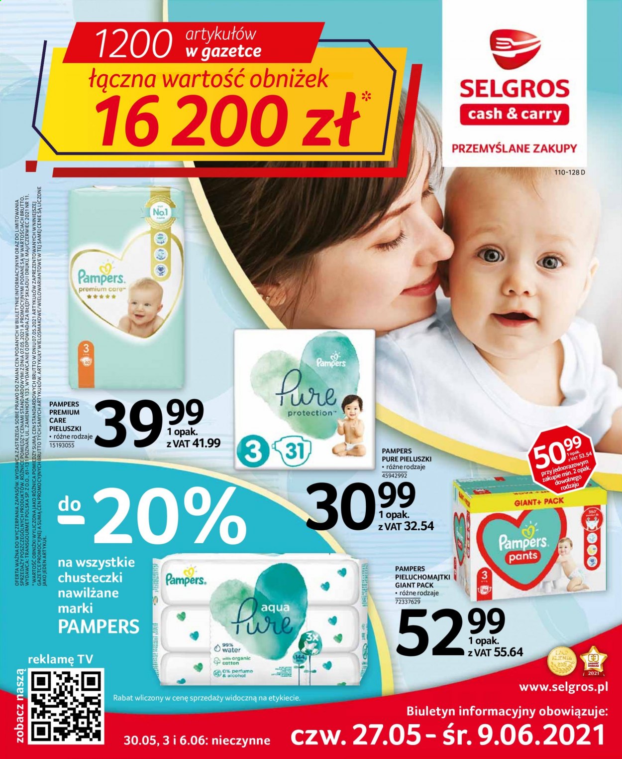 Gazetka Selgros - 27.05.2021 - 9.06.2021. Strona 1