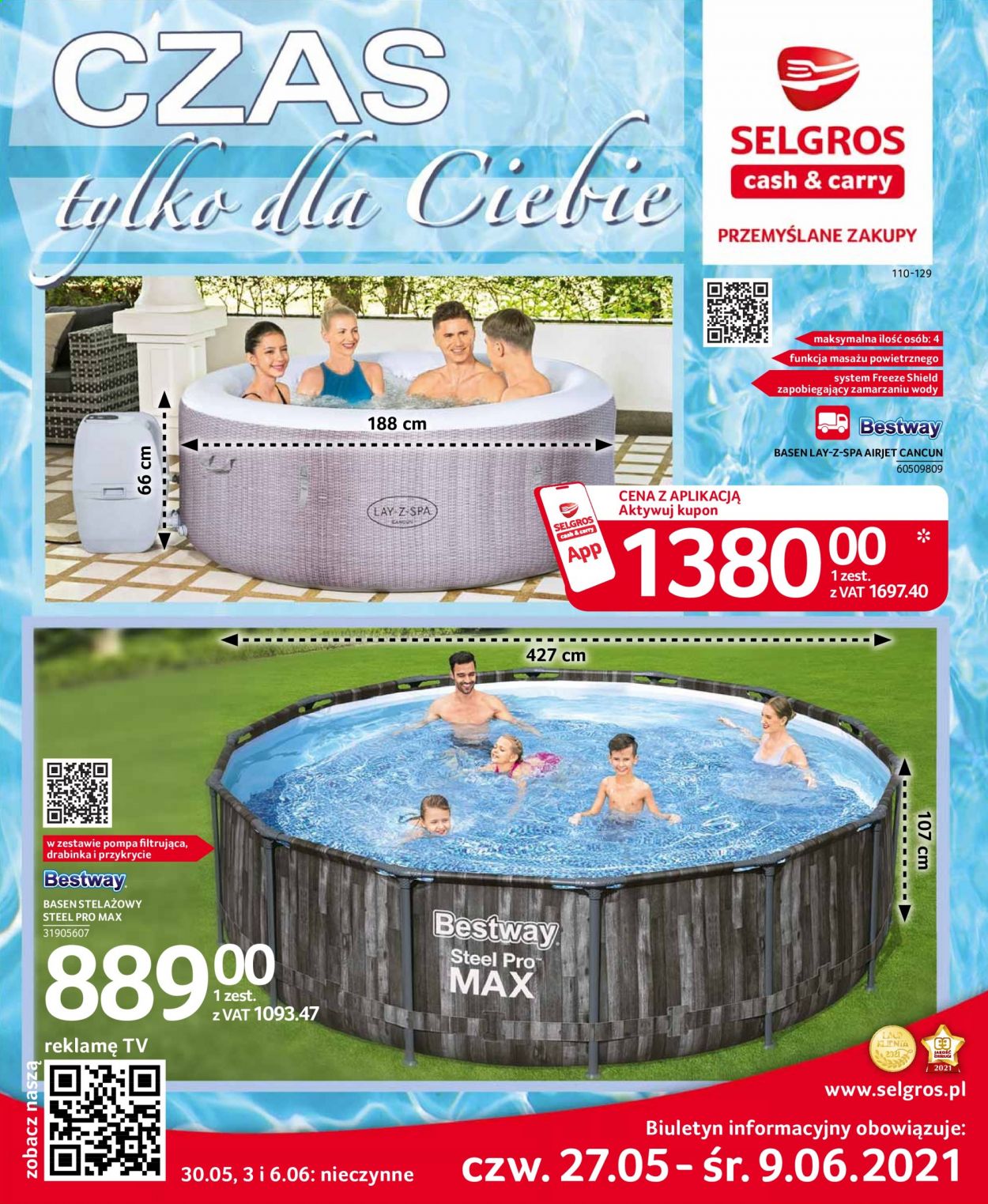 Gazetka Selgros - 27.05.2021 - 9.06.2021. Strona 1