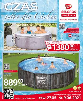 Gazetka Selgros - 27.5.2021 - 9.6.2021.