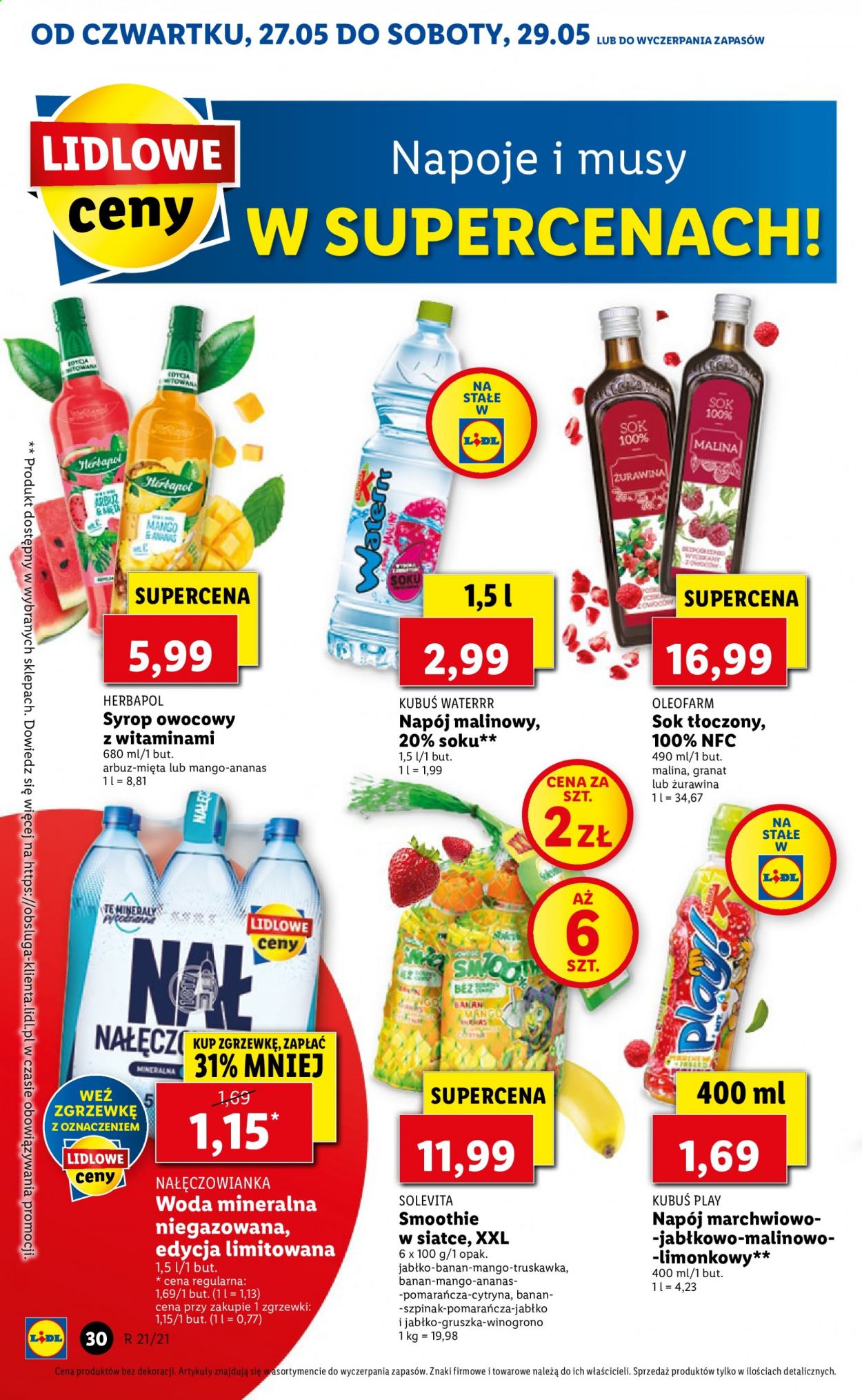 Gazetka Lidl - 27.05.2021 - 29.05.2021. Strona 30