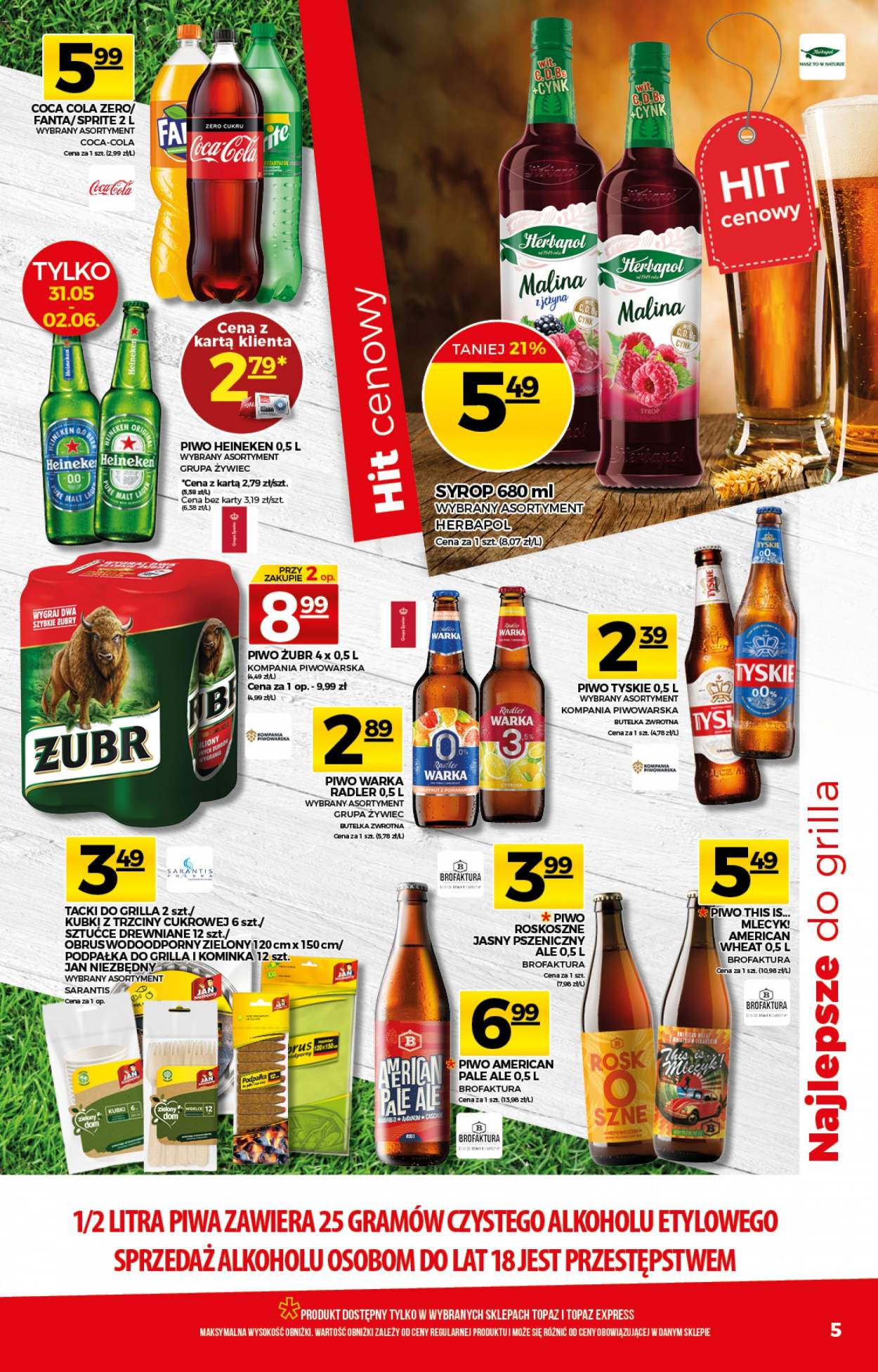 Gazetka Topaz - 27.05.2021 - 2.06.2021. Strona 5
