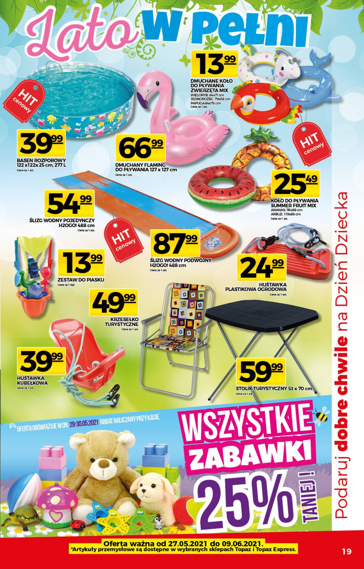 Gazetka Topaz - 27.05.2021 - 2.06.2021. Strona 19