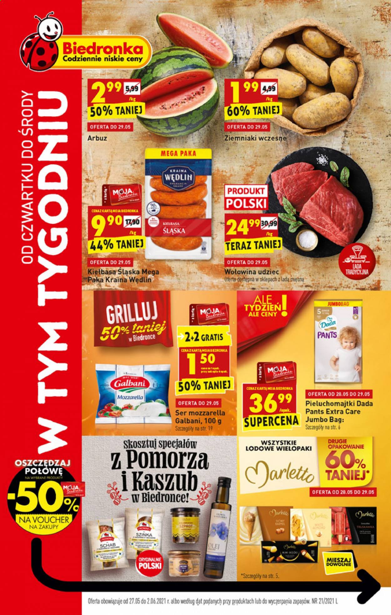 Gazetka Biedronka - 27.05.2021 - 2.06.2021. Strona 1