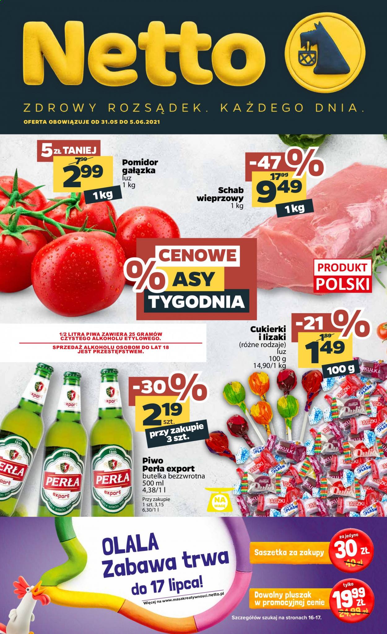 Gazetka Netto - 31.05.2021 - 5.06.2021. Strona 1