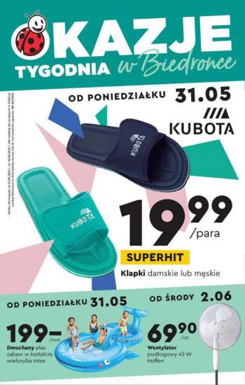Gazetka Biedronka - 31.5.2021 - 16.6.2021.