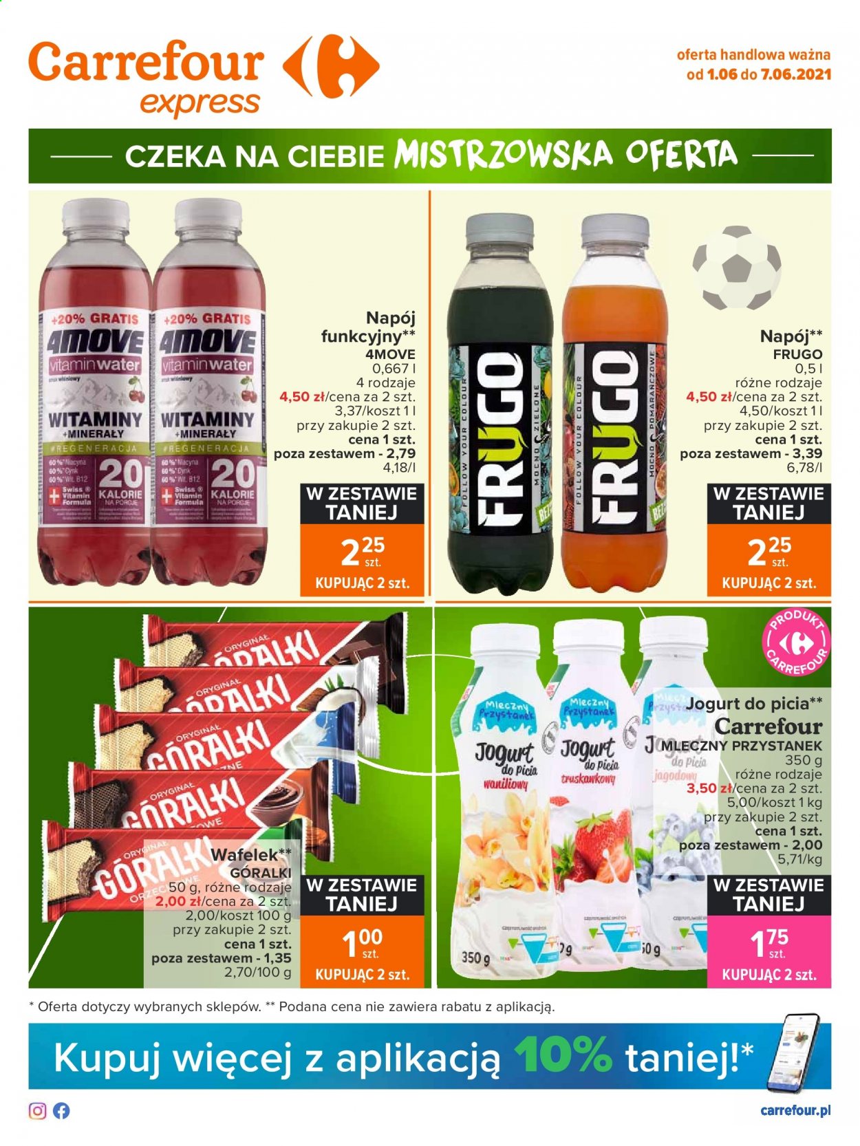 Gazetka Carrefour Express - 1.06.2021 - 7.06.2021. Strona 1