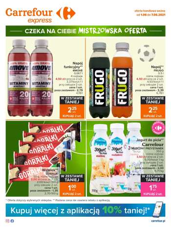 Gazetka Carrefour Express - 1.6.2021 - 7.6.2021.