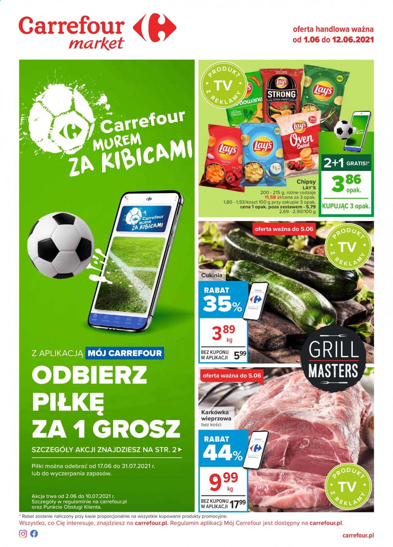 Gazetka Carrefour Market - 1.06.2021 - 12.06.2021. Strona 1