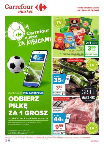 Gazetka Carrefour Market - 1.6.2021 - 12.6.2021.