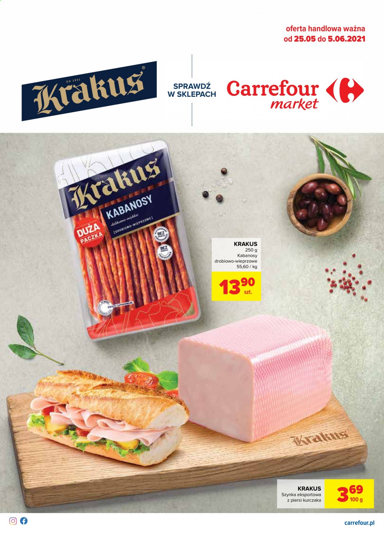 Gazetka Carrefour Market - 25.05.2021 - 5.06.2021. Strona 1