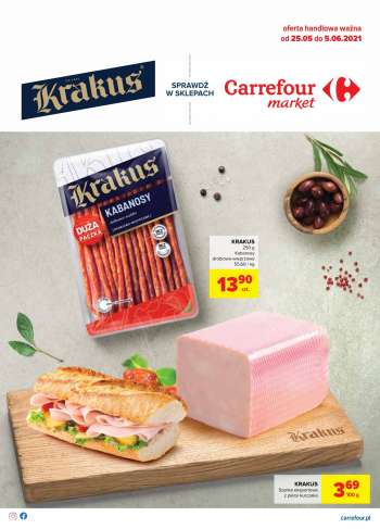 Gazetka Carrefour Market - 25.5.2021 - 5.6.2021.