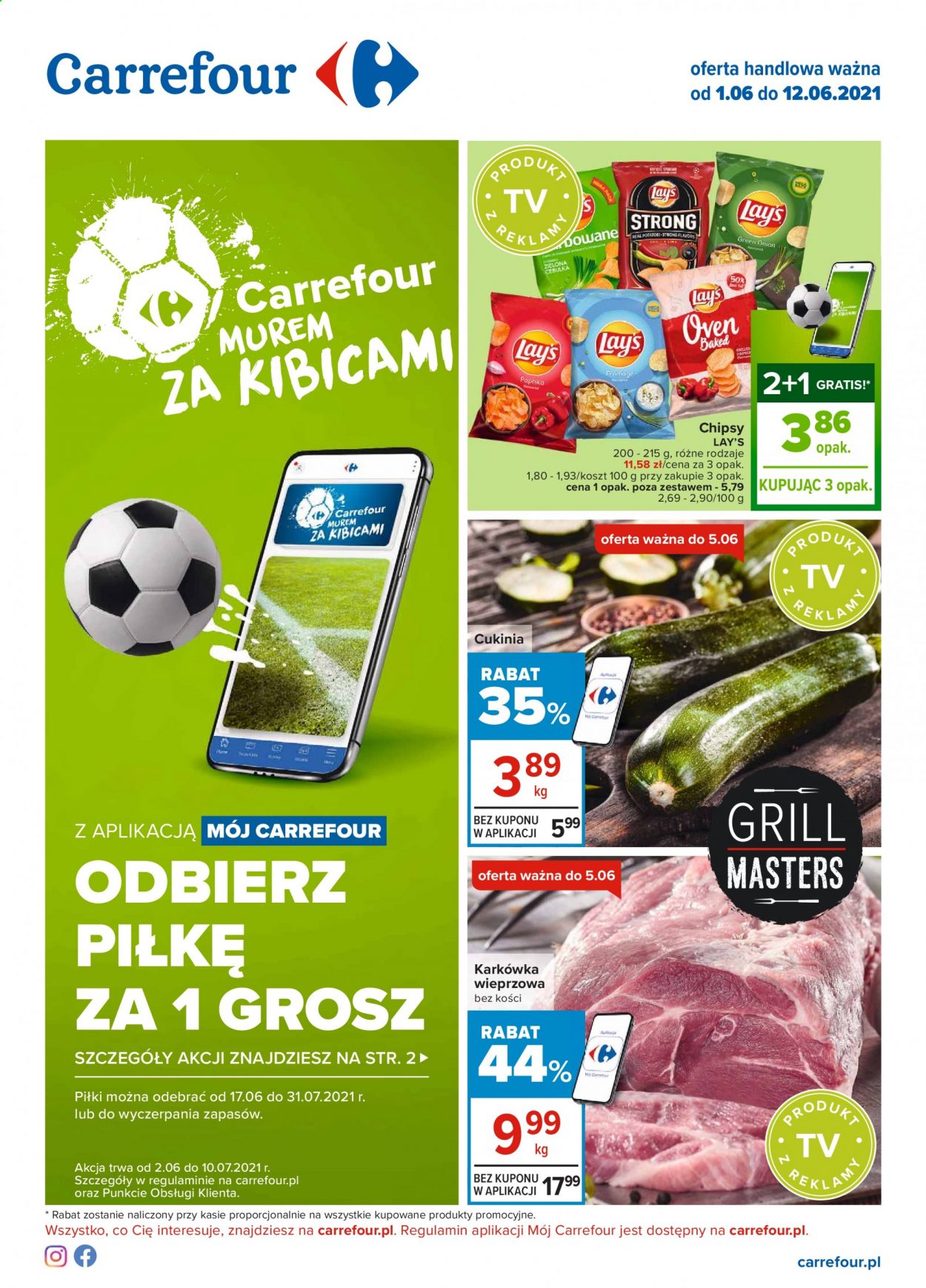 Gazetka Carrefour - 1.06.2021 - 12.06.2021. Strona 1
