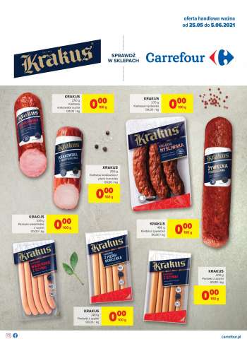 Gazetka Carrefour - 25.5.2021 - 5.6.2021.