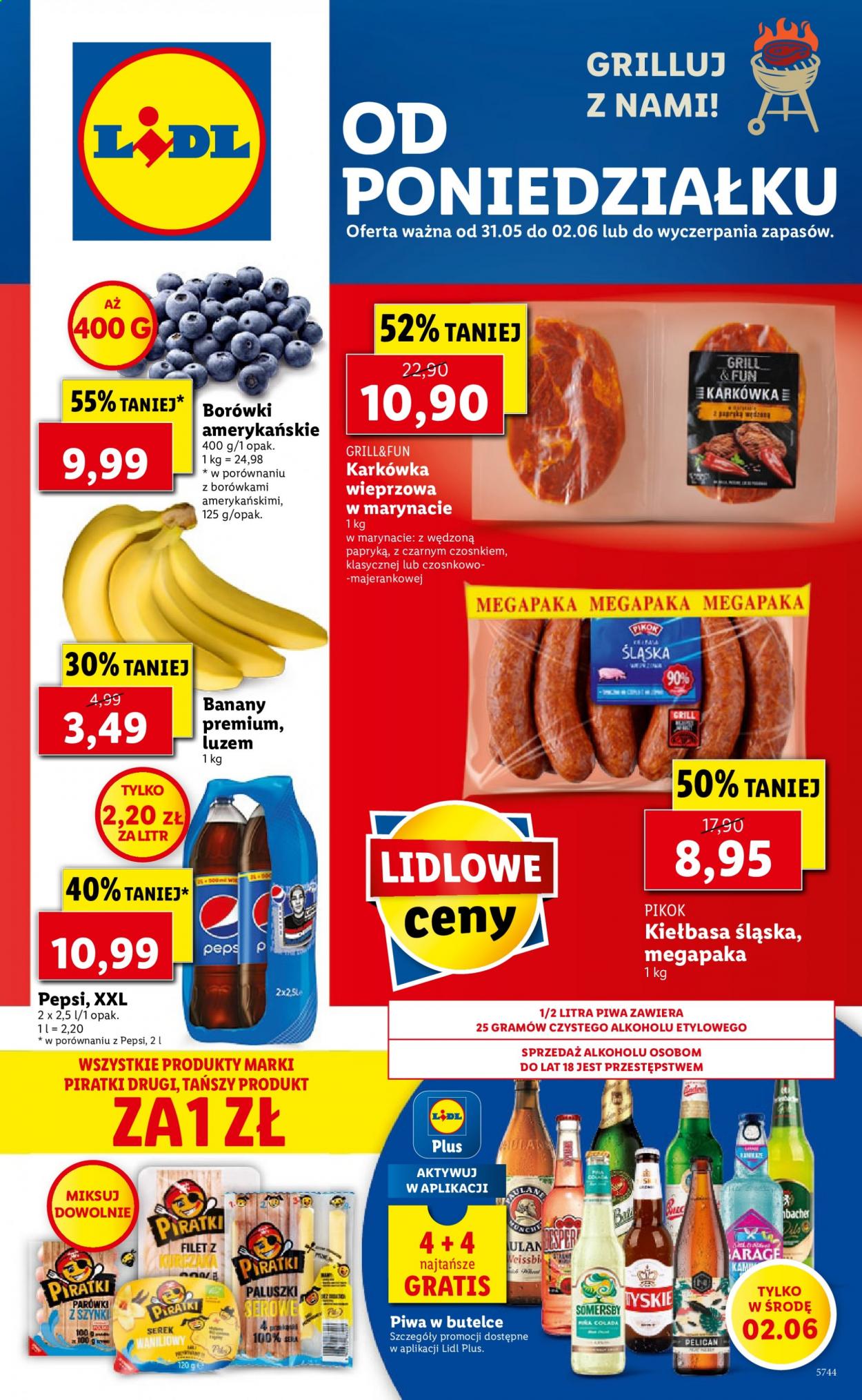 Gazetka Lidl - 31.05.2021 - 2.06.2021. Strona 1