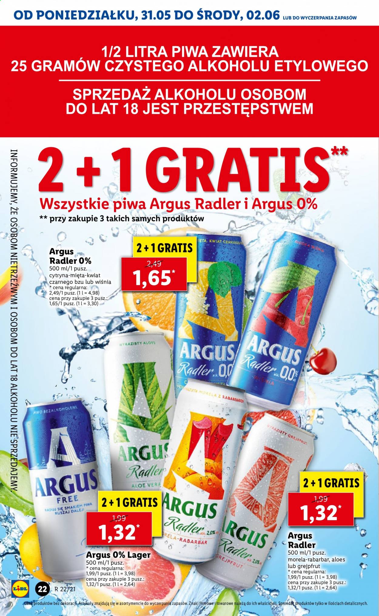 Gazetka Lidl - 31.05.2021 - 2.06.2021. Strona 22