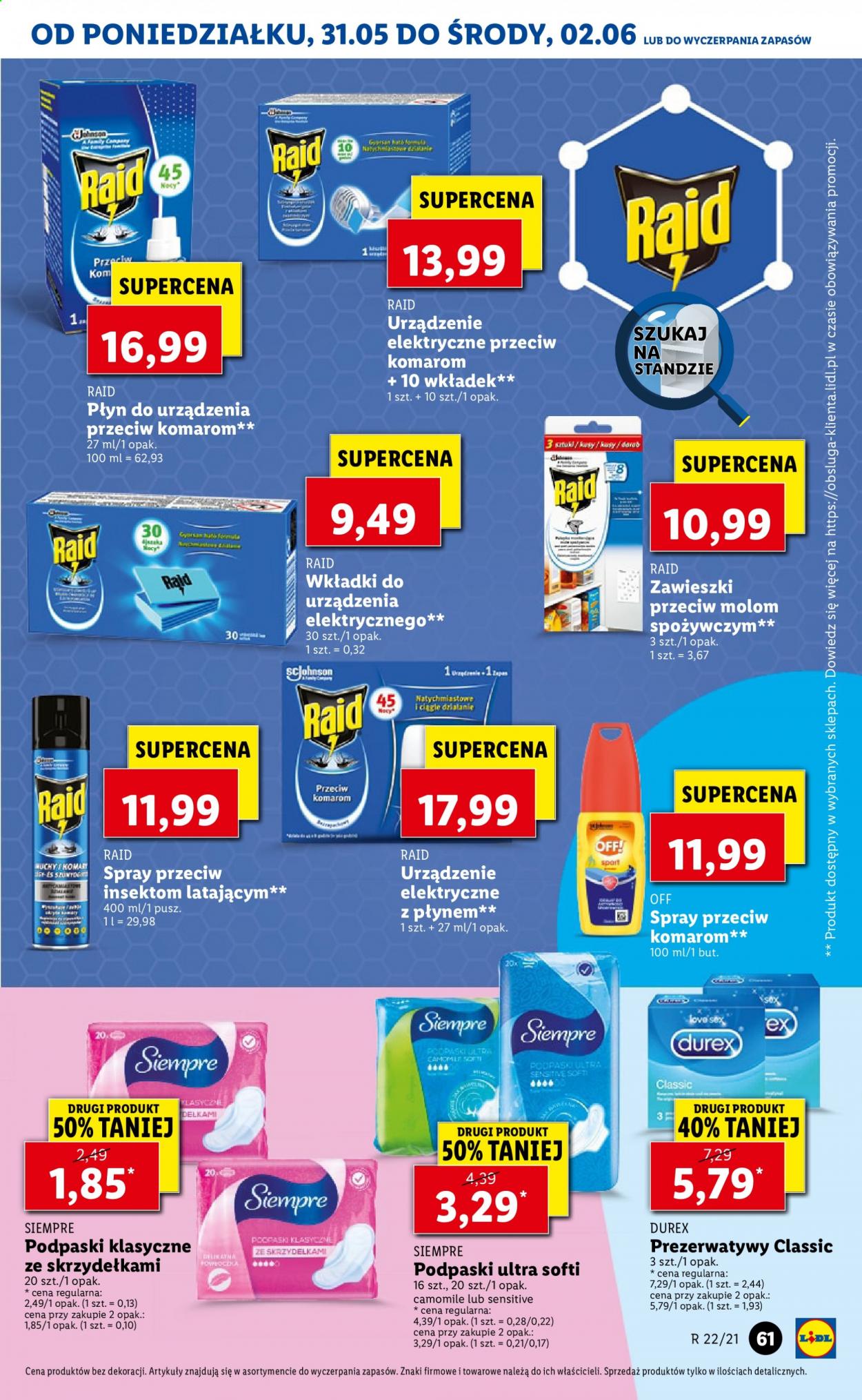 Gazetka Lidl - 31.05.2021 - 2.06.2021. Strona 61