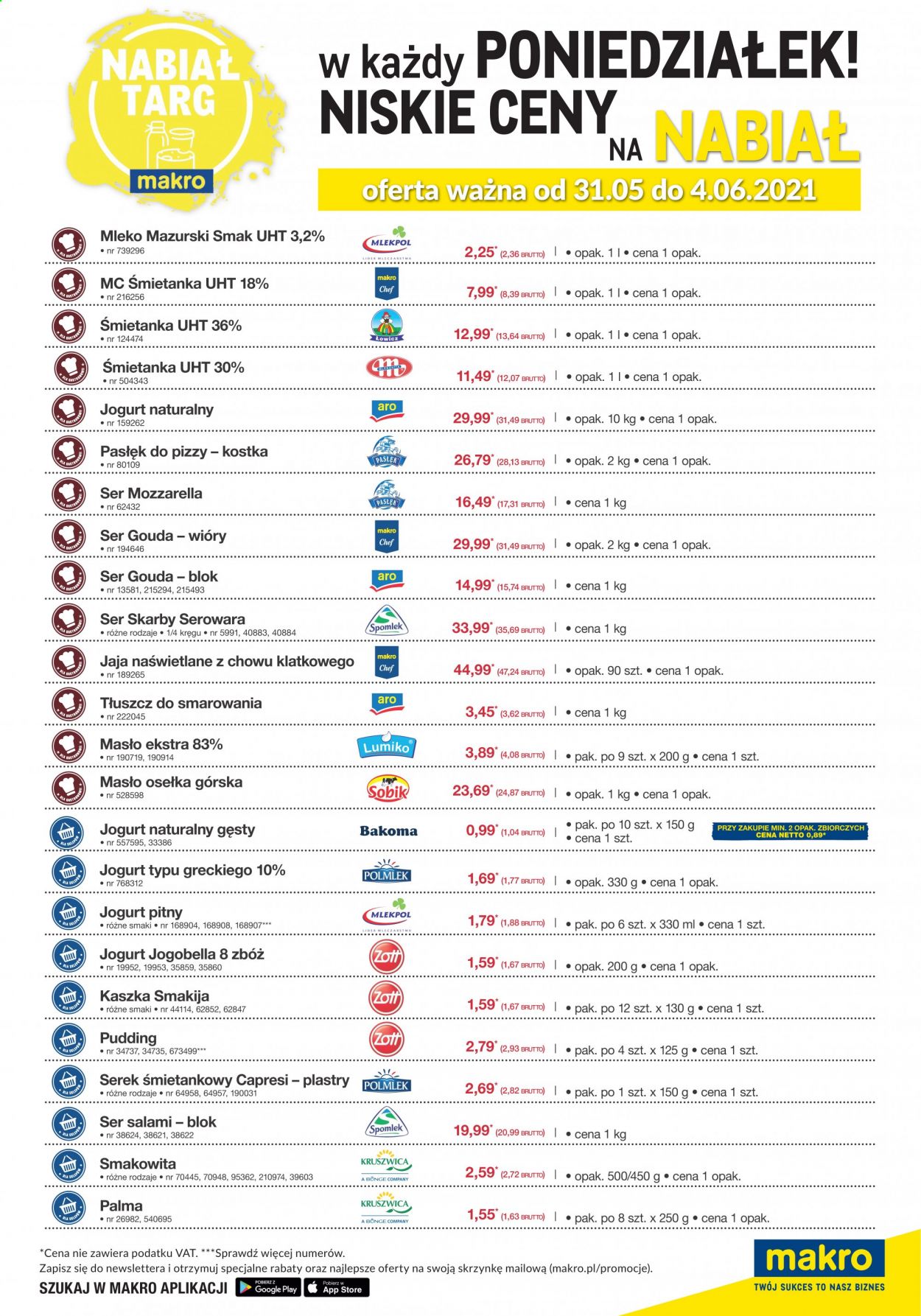 Gazetka Makro - 31.05.2021 - 4.06.2021. Strona 1