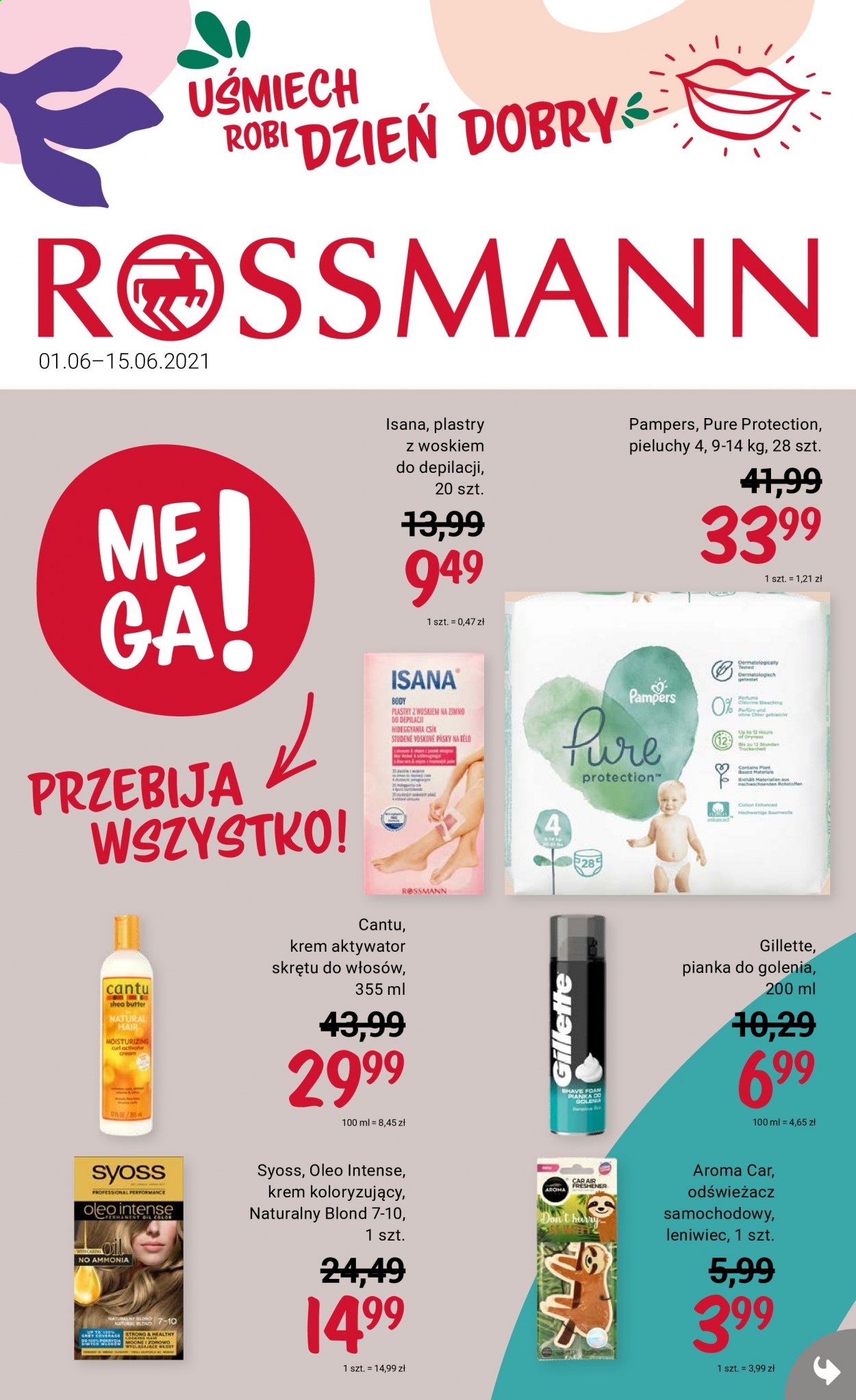 Gazetka Rossmann - 1.06.2021 - 15.06.2021. Strona 1