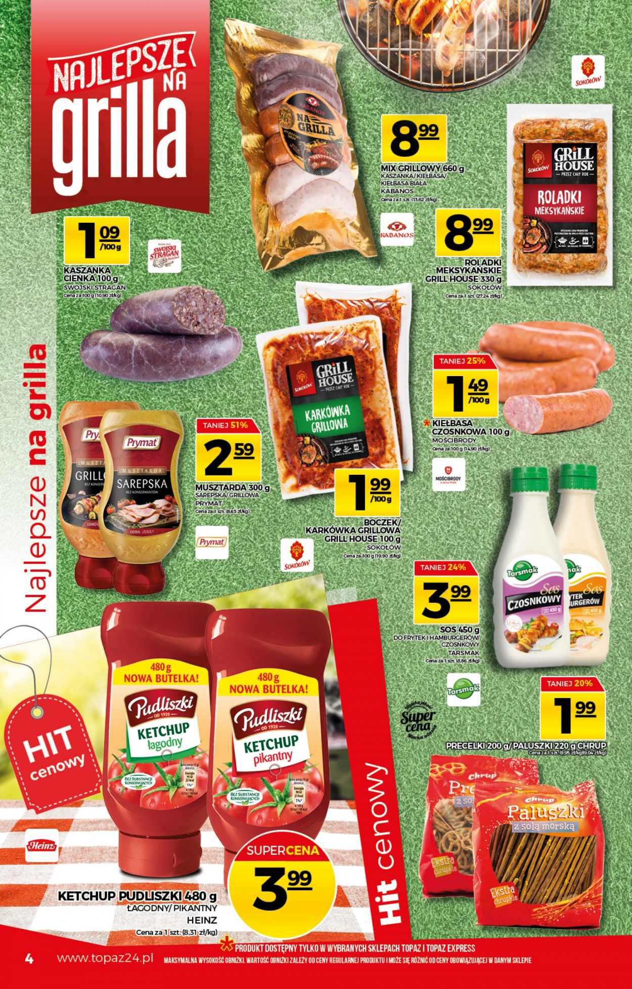 Gazetka Topaz - 4.06.2021 - 9.06.2021. Strona 4