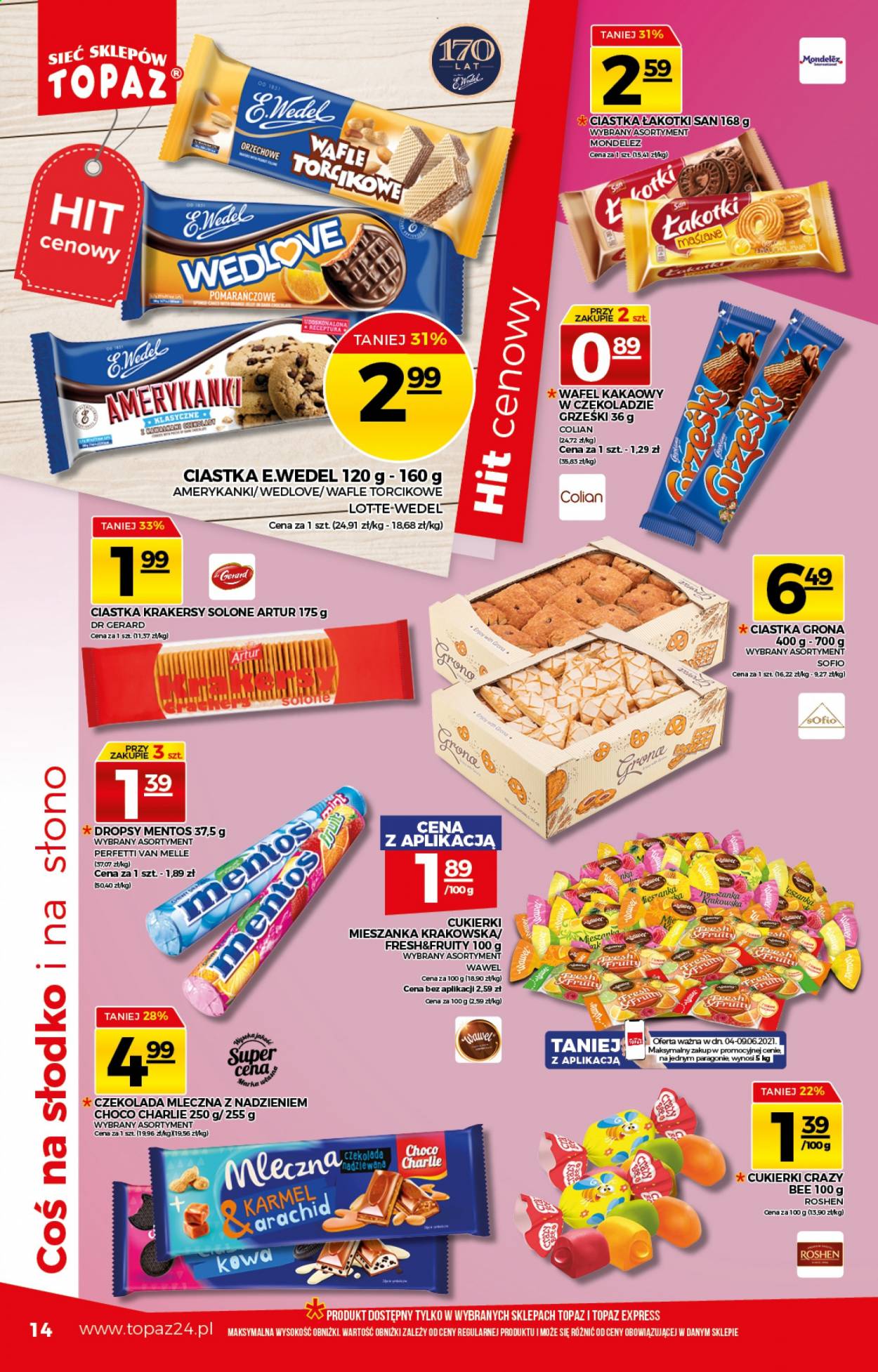 Gazetka Topaz - 4.06.2021 - 9.06.2021. Strona 14