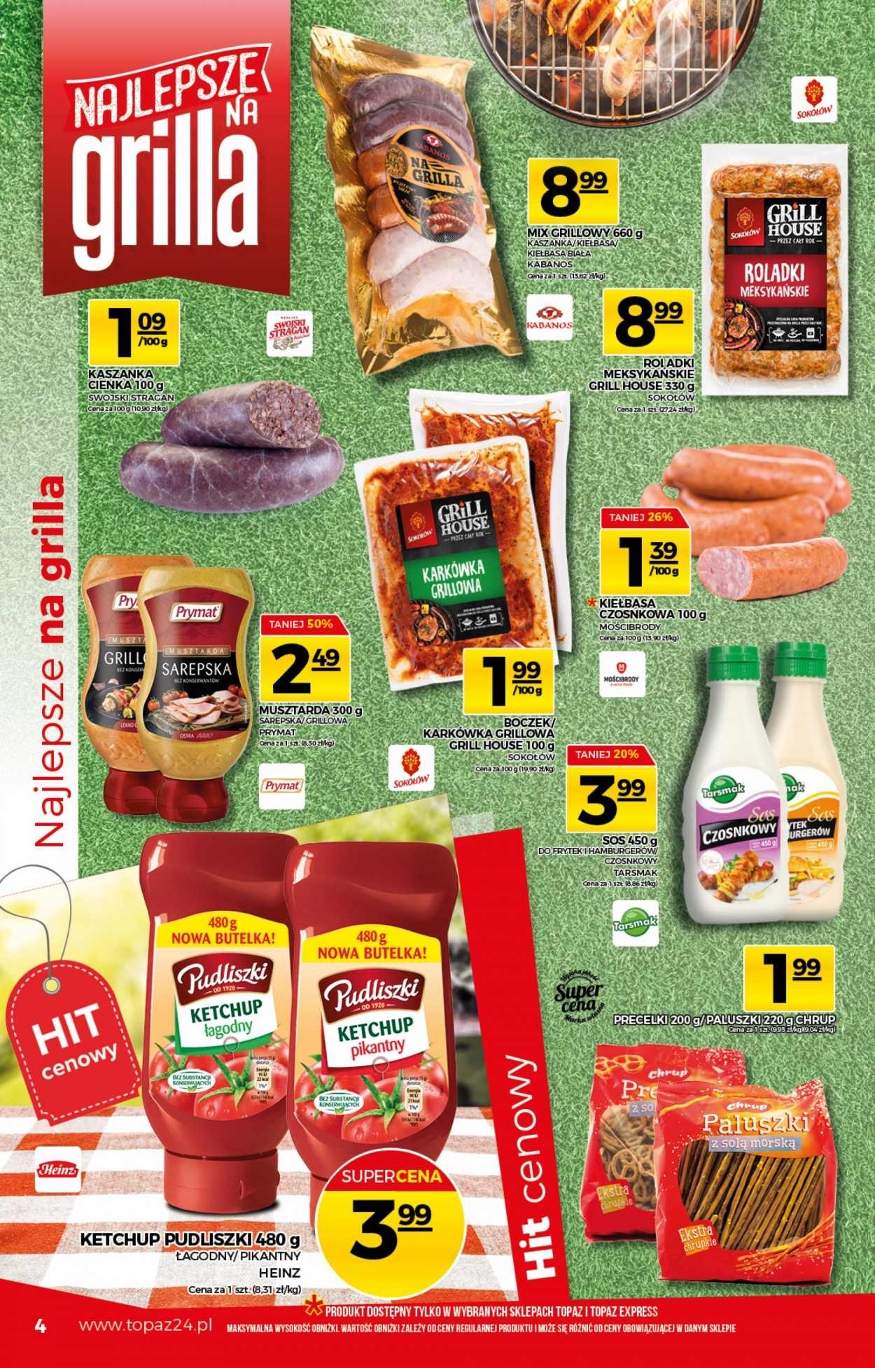 Gazetka Topaz - 4.06.2021 - 9.06.2021. Strona 4