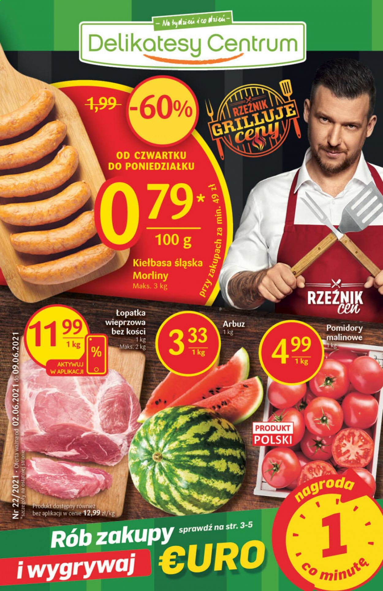 Gazetka Delikatesy Centrum - 2.06.2021 - 9.06.2021. Strona 1