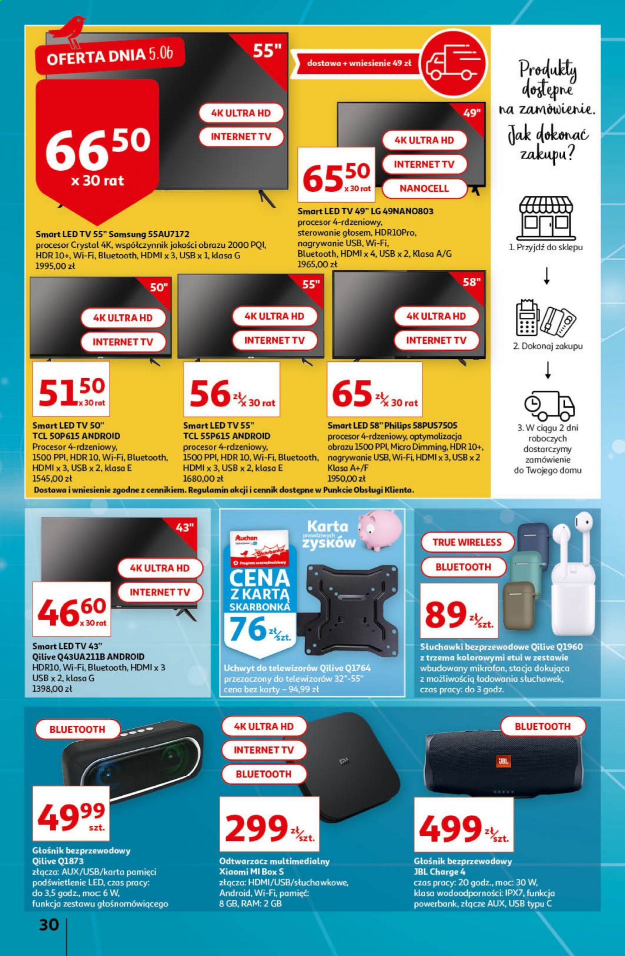 Gazetka Auchan - 4.06.2021 - 9.06.2021. Strona 30