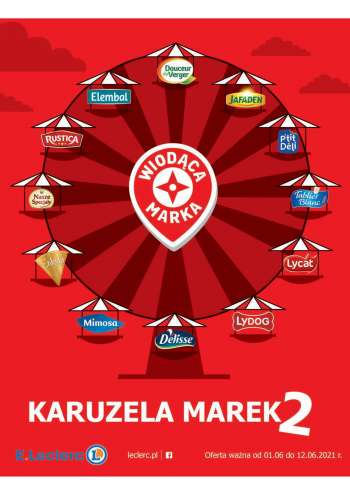 Gazetka E.Leclerc - 1.6.2021 - 12.6.2021.