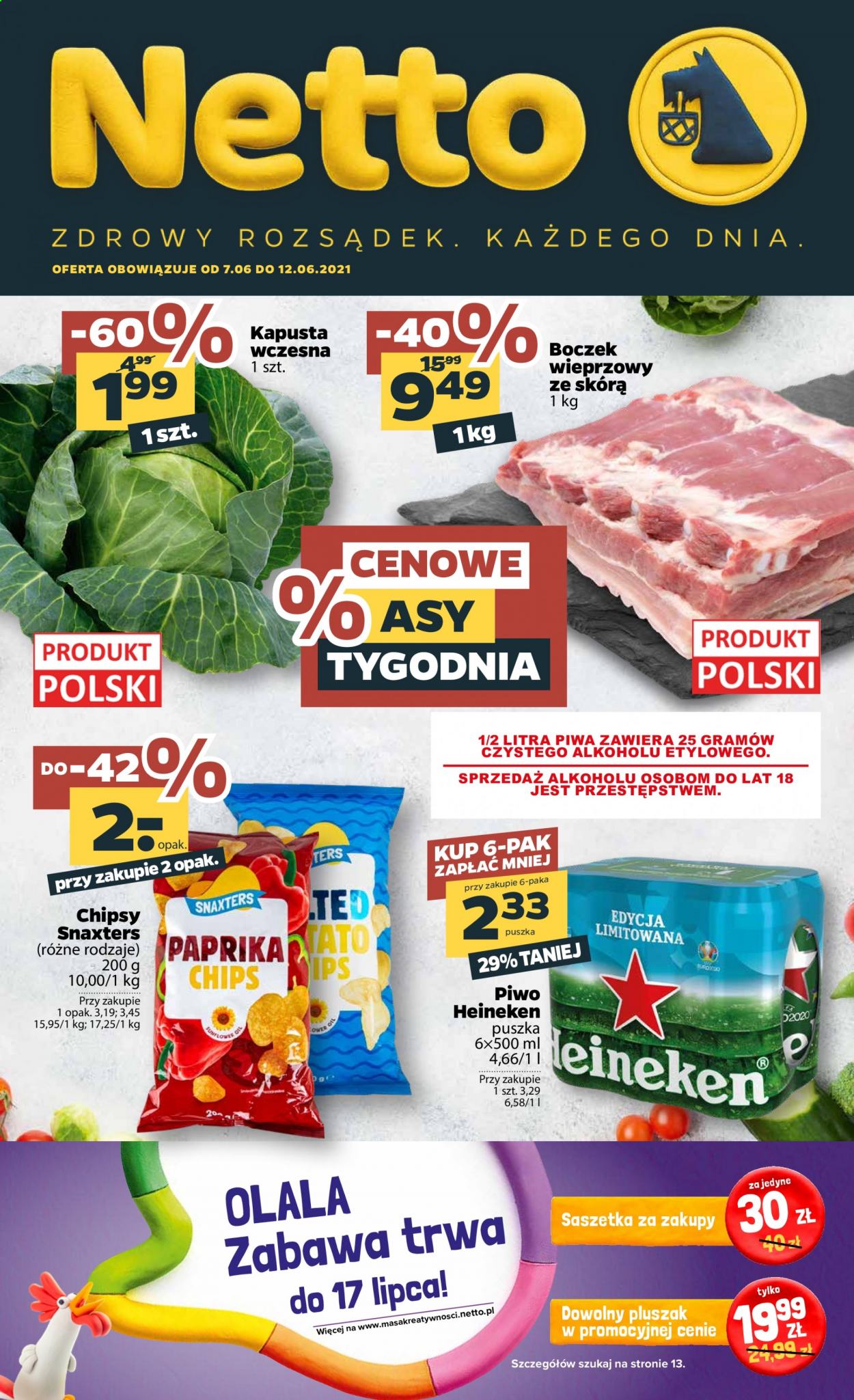 Gazetka Netto - 7.06.2021 - 12.06.2021. Strona 1