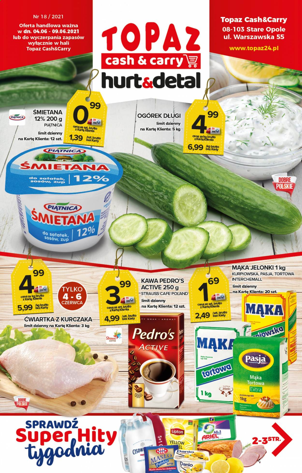 Leták Topaz Cash&Carry - 4.6.2021 - 9.6.2021. Strana 1