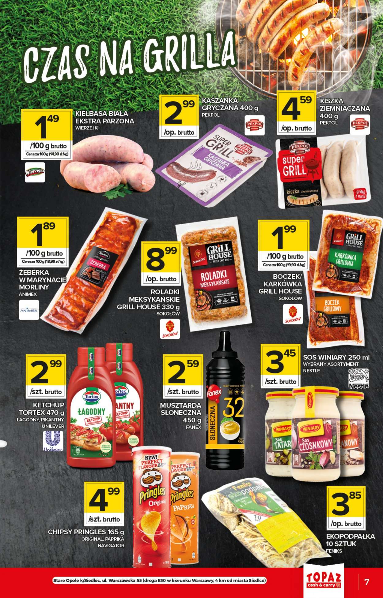 Leták Topaz Cash&Carry - 4.6.2021 - 9.6.2021. Strana 7