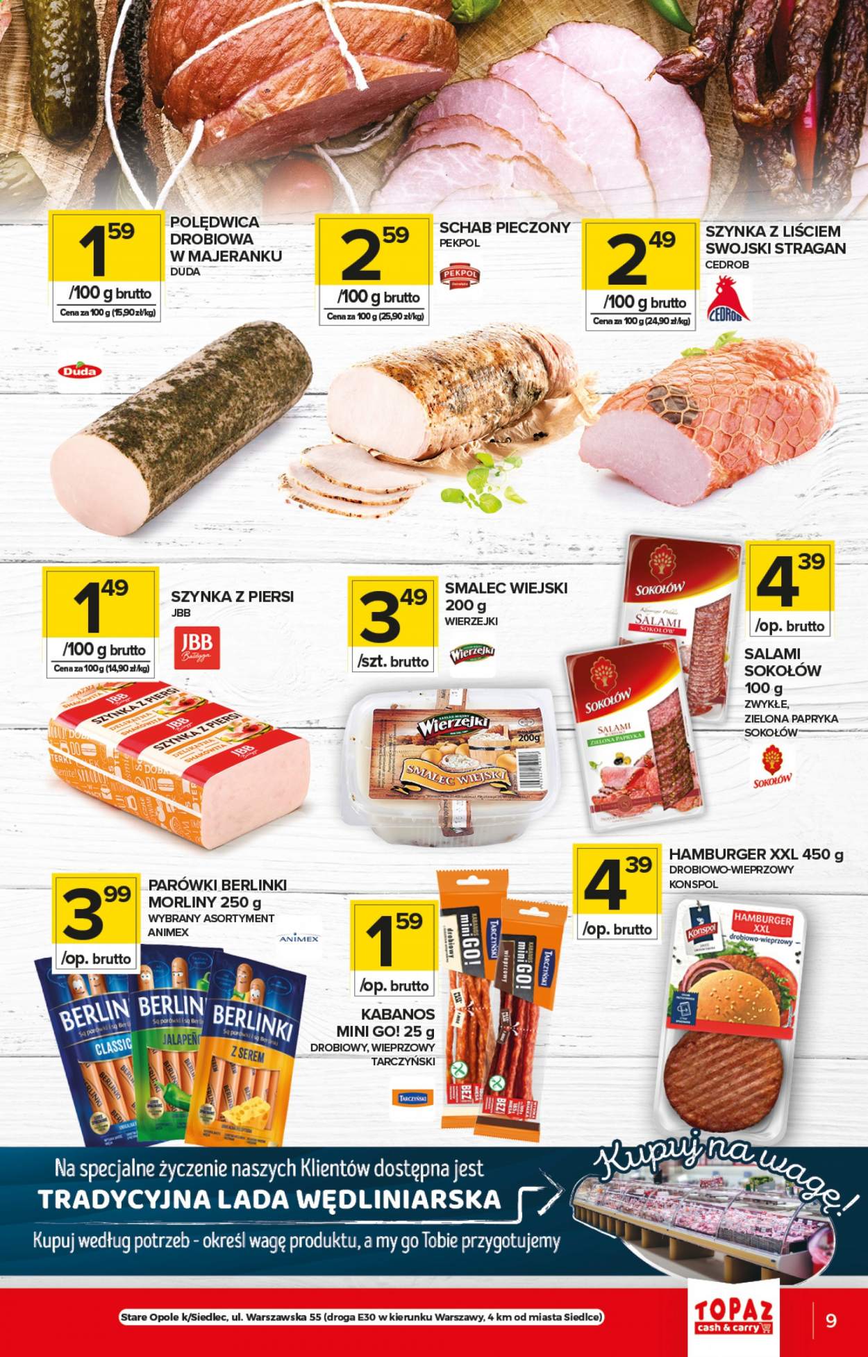 Leták Topaz Cash&Carry - 4.6.2021 - 9.6.2021. Strana 9