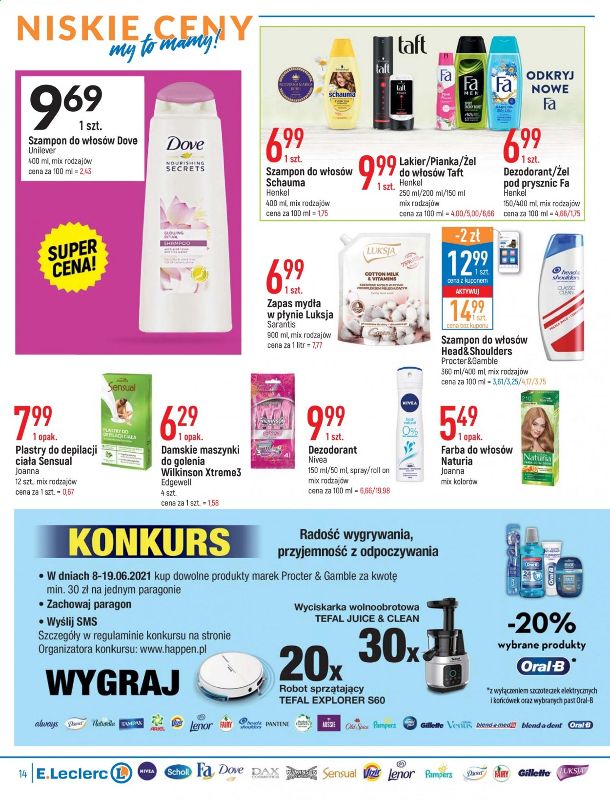 Gazetka E.Leclerc - 8.06.2021 - 19.06.2021. Strona 14